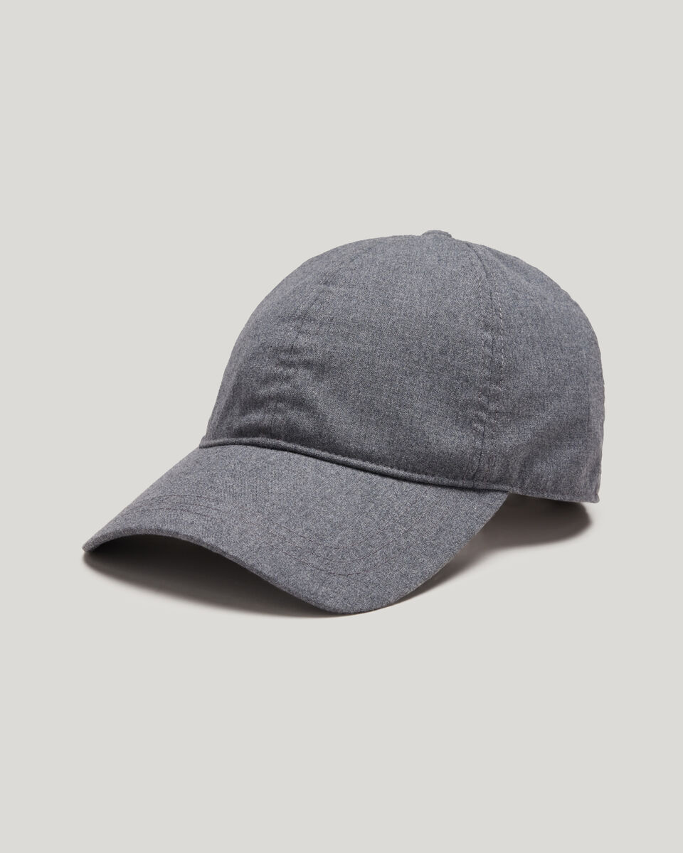Brushed Peaked Cap, Grey, hi-res